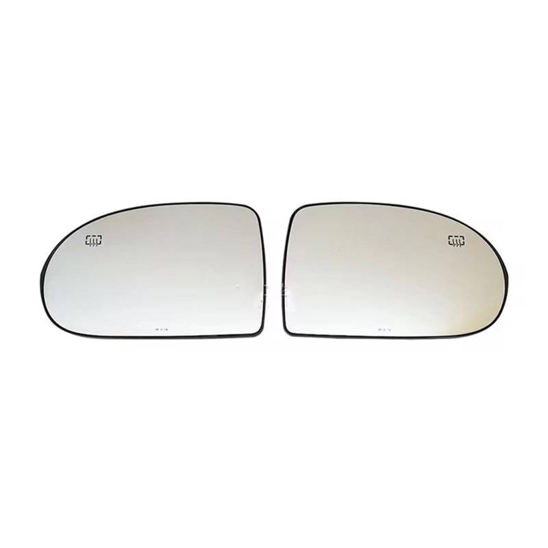 sanehou Rückspiegelglas Kompatibel Mit Jeep Für Compass 2007 2008 2009 2010 2011 2012-2016 Autoteile Rückspiegel Rückspiegelglas 68000019AA 68058797AA(1 Pair) von sanehou