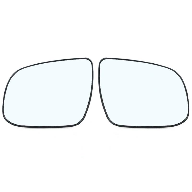 sanehou Rückspiegelglas Kompatibel Mit KIA Für Forte Für Cerato 2014 Auto-Rückspiegelglaslinse Zubehör Autoteile Verbrauchsteile 87621-1M300 87611-1M300(Left+Right) von sanehou