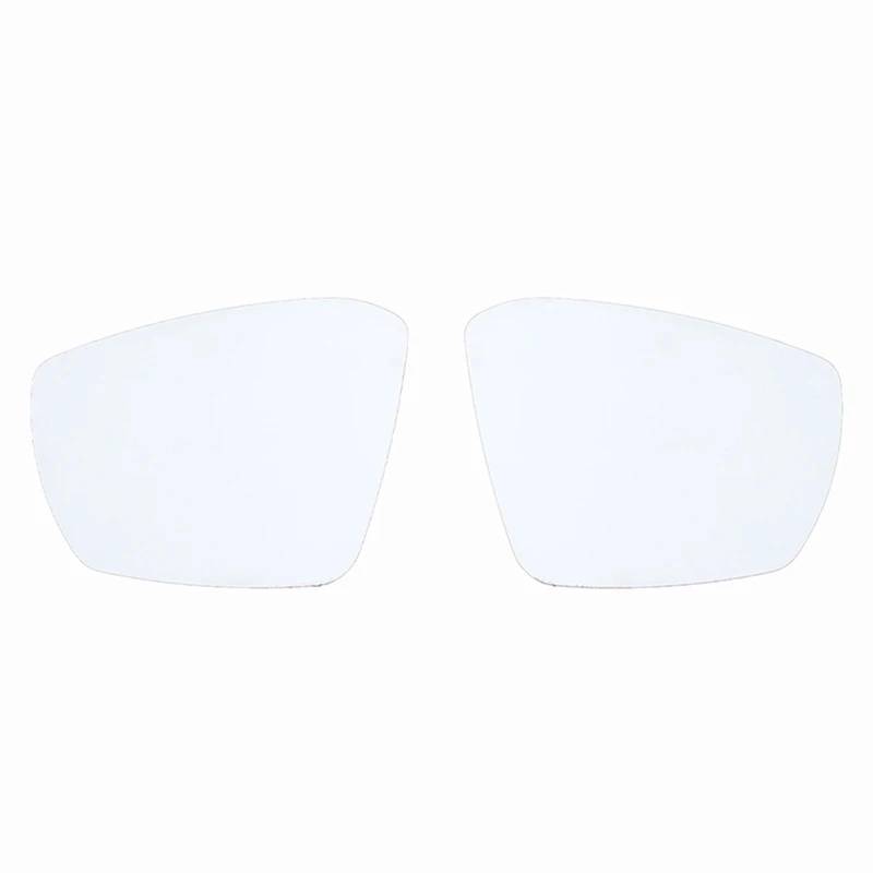 sanehou Rückspiegelglas Kompatibel Mit Skoda Für Octavia 2015 2016 2017 Autozubehör Autoseitenspiegelgläser Türrückspiegel Glaslinse Mit Heizung 5E0857521(1 Pair) von sanehou