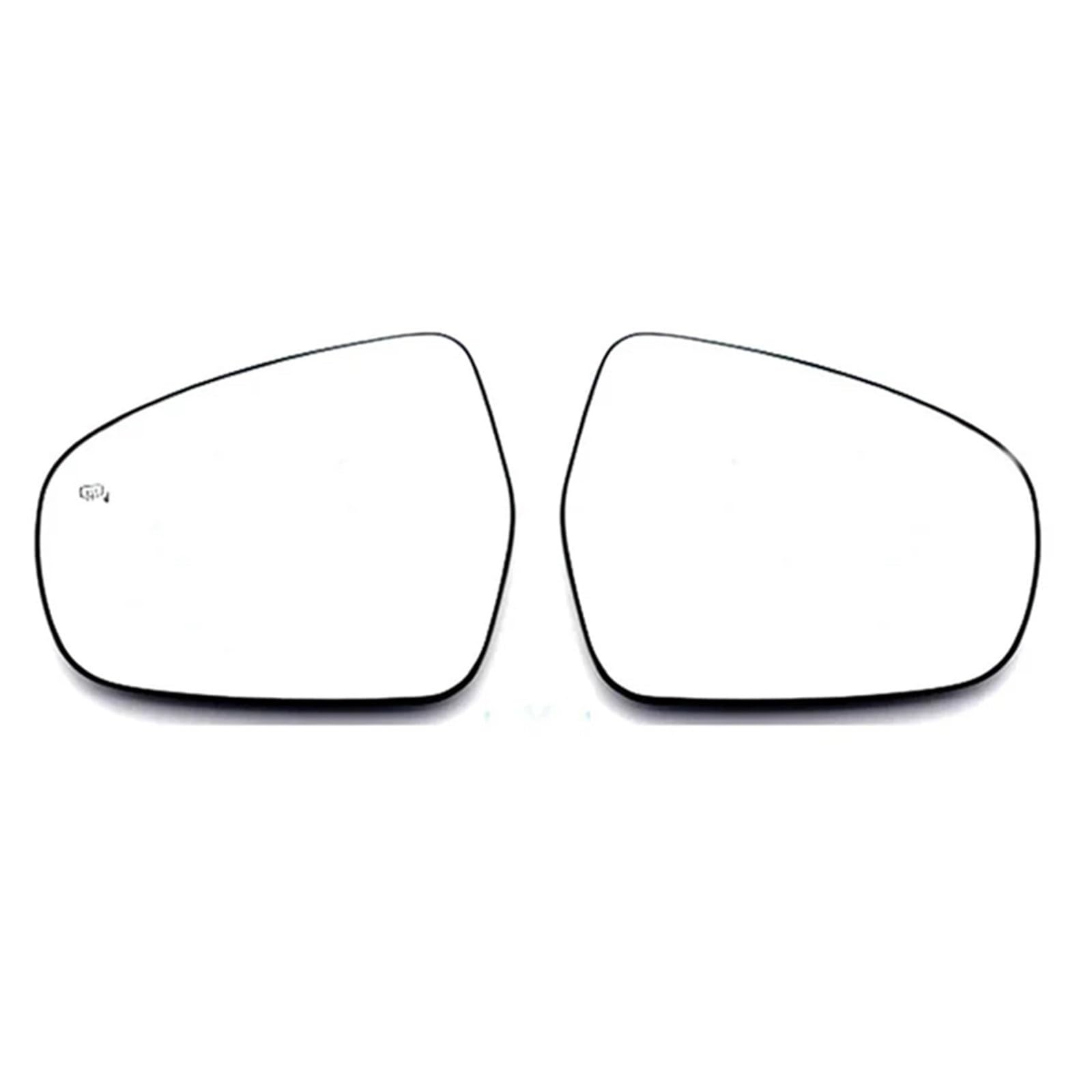 sanehou Rückspiegelglas Kompatibel Mit Suzuki Für Vitara Für S-Cross Ersetzen Sie Das Äußere Rückspiegelglas Der Seitenspiegel Mit Heizung(1 Pair) von sanehou