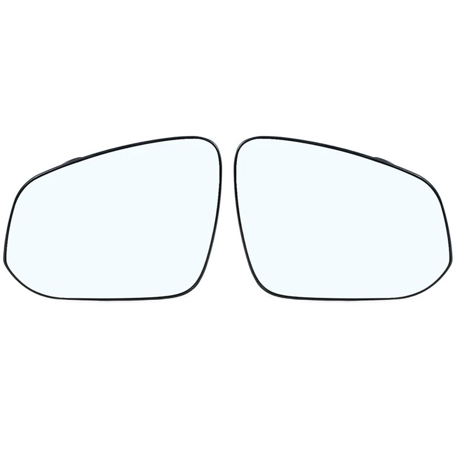 sanehou Rückspiegelglas Kompatibel Mit Toyota Für Rav4 2014 2015 Auto Rückspiegel Objektiv Glas Zubehör Auto Teile 4M0857535G 4M0857536G(Left and Right) von sanehou