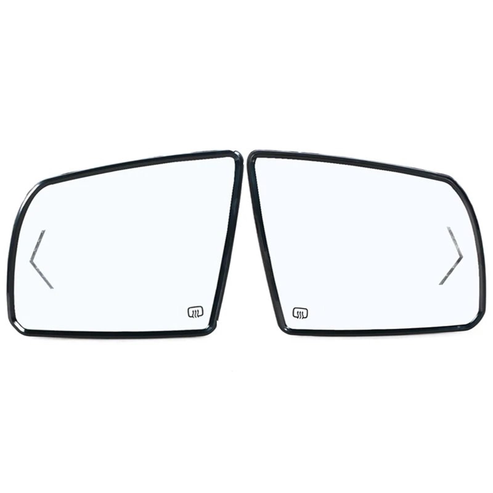 sanehou Rückspiegelglas Kompatibel Mit Toyota Für Tundra 2007 2008 2009 2010 2011 2012 2013 2014 2015-2020 Auto-Seitenrückspiegellinse Zubehörlinse Mit Heizung Autoteile Verbrauchsteile(1 Pair) von sanehou