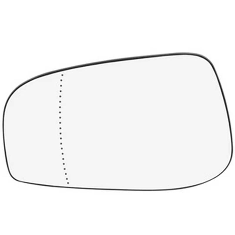 sanehou Rückspiegelglas Kompatibel Mit Volvo Für S60 S80 2003–2006 V70 2003 2004 2005 2006 2007 Auto Beheizter Weitwinkel-Seitenspiegel Links Hinten Glaslinse 30634719 von sanehou