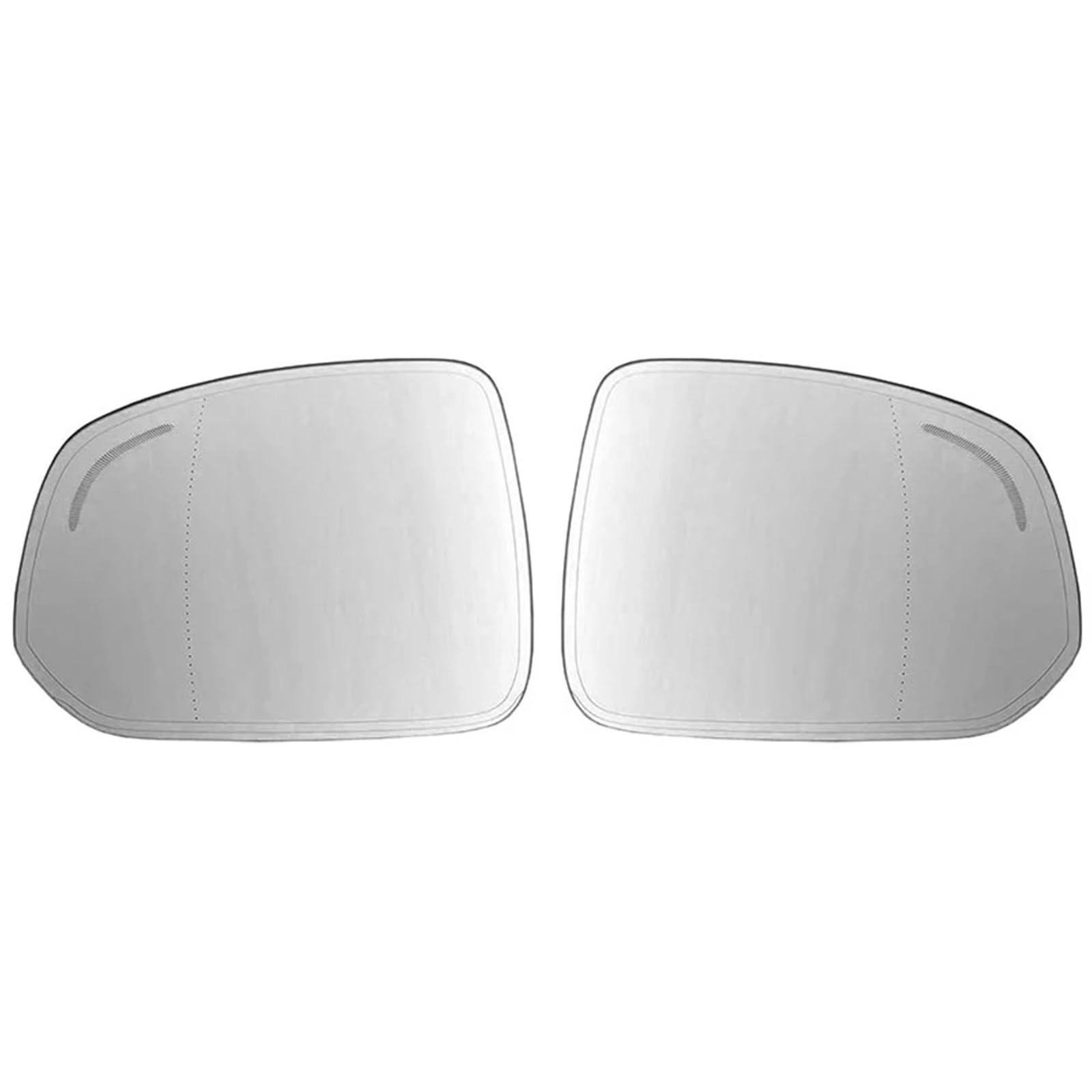 sanehou Rückspiegelglas Kompatibel Mit Volvo Für XC90 2015 2016 2017 2018 2019 2020 2021 2022 Beheizbarer Klarer Rückspiegel Seitenspiegel Glaslinse Toter Winkel(Left+Right) von sanehou