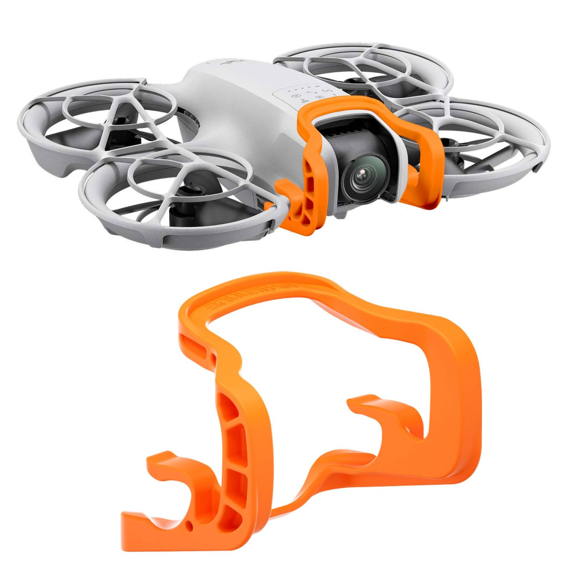 Gimbal Bumper Guard für DJI Neo Zubehör Antikollisionsschutz Schutzleiste für DJI Neo Fly Combo Drohne Zubehör (Gelb) von sdhiiolp