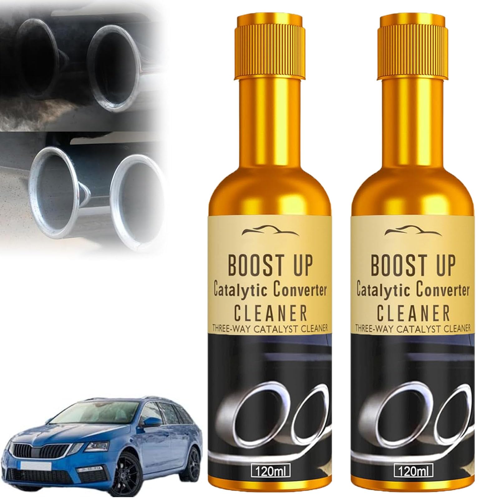 Boost Up Catalytic Cleaner Diesel, Boost Up Fahrzeugmotor Katalysator, Boost Up Catalytic Convertor Cleaner, Catalytic Converter Cleaner Engine,auto Parts Engine Boost Up (2 PCS) von seuloo