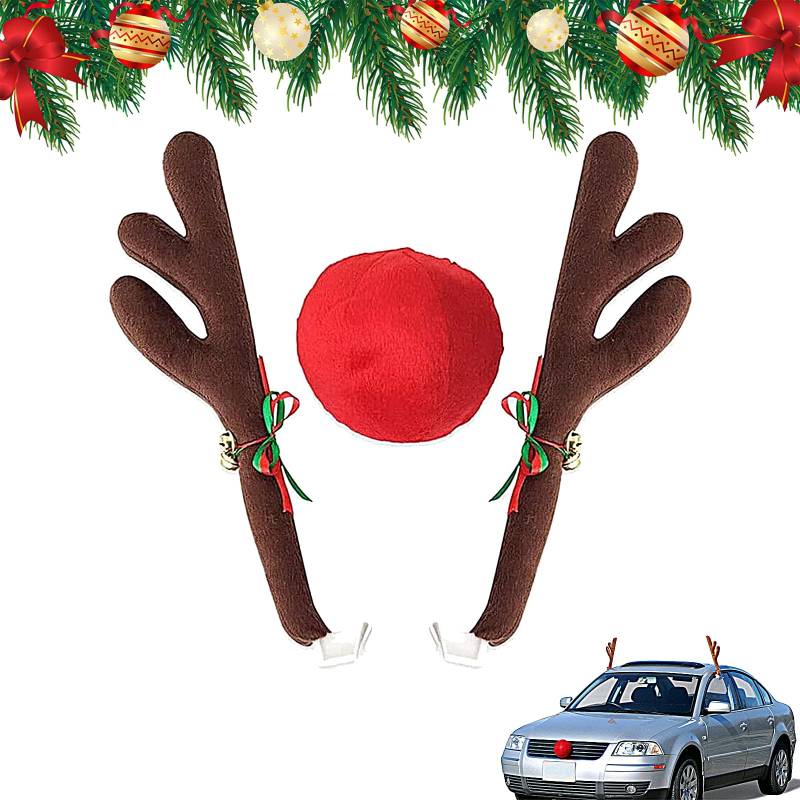 shallyong Weihnachtsdeko Auto, Auto Weihnachtsdeko, Auto Deko Weihnachten, Weihnachtsdeko für Auto von shallyong