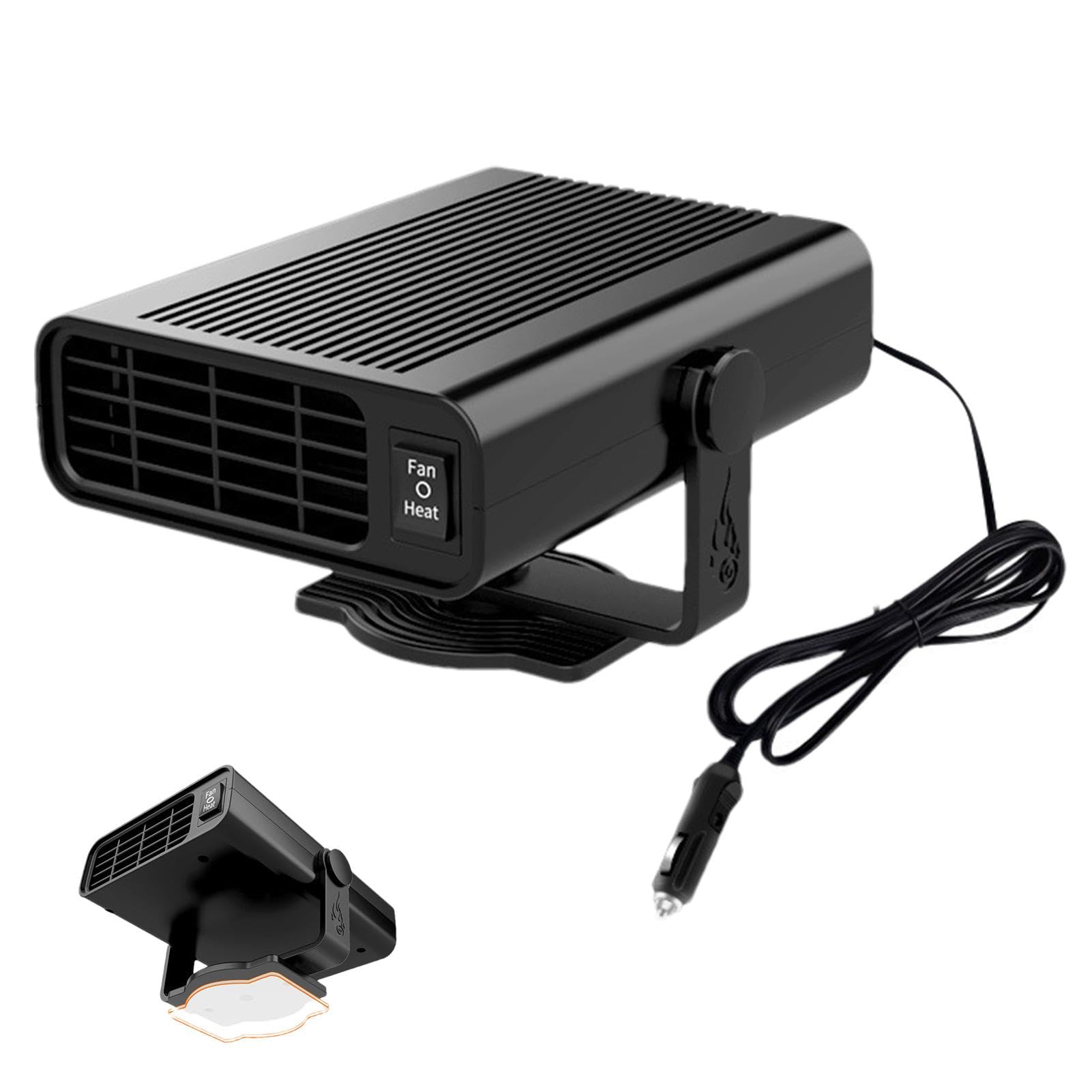 Car Heater Fast Heating - High Power 2-in-1 Cooler And Heater, Auto Dryer Windshield Defroster For Quick Defrosting And Demisting For Vehicles High Power Car Heater - Fast Heating 2-in-1 Heater And C von shjxi