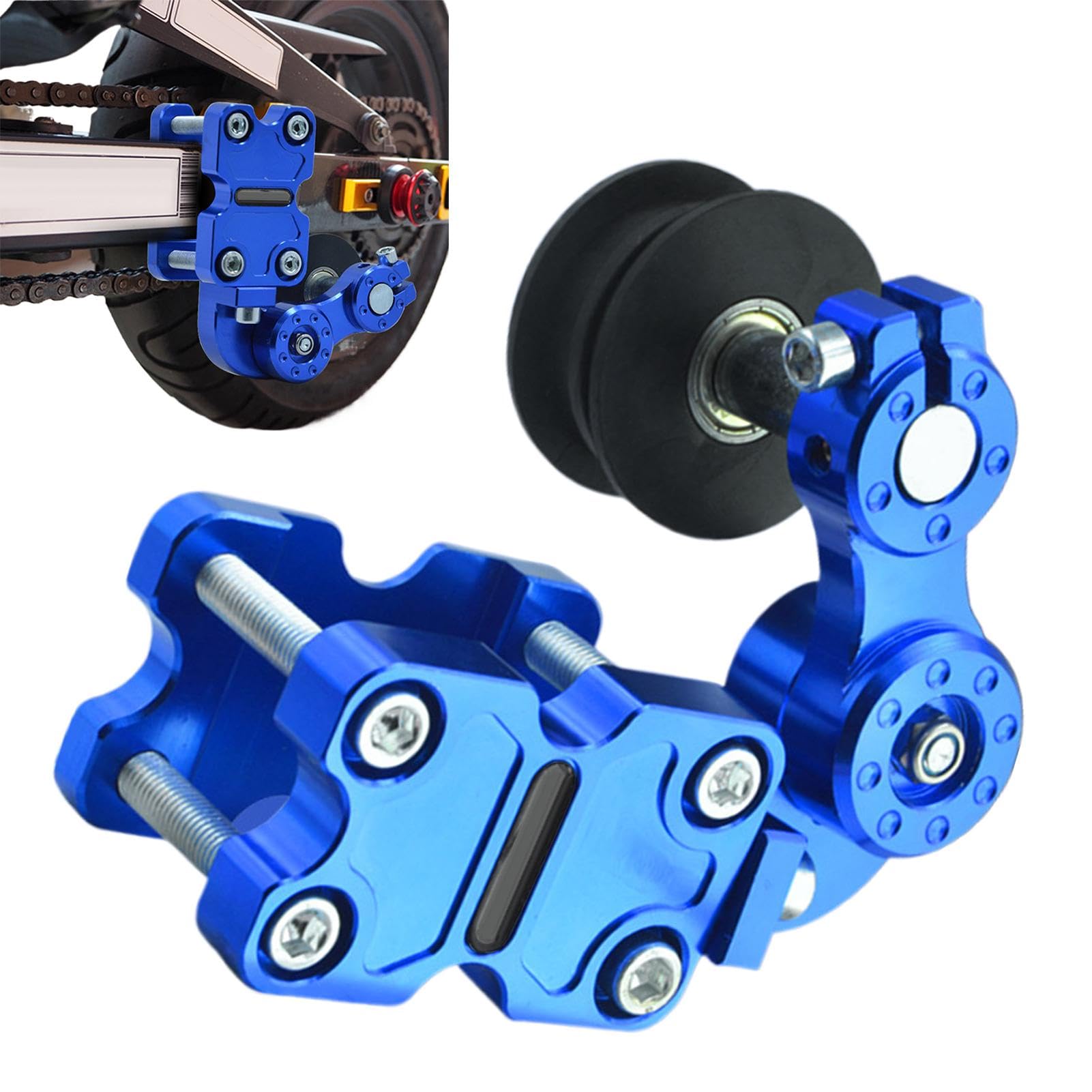 Motorcycle Chain Tensioner Tool, Automatic Chain Adjuster for Modified Chains, Motorcycle Chain Gear Tensioner for Riding and Cycling, Chain Tension Adjustment Tool for Bike Maintenance von shjxi