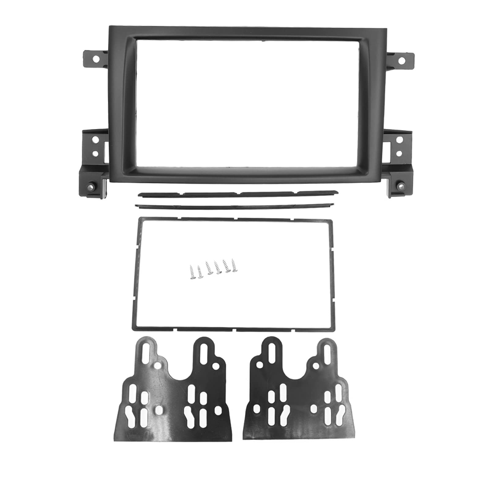 Auto-Audio-Rahmen 173x98mm Doppel-DIN-Radioblende/Fit for Suzuki Grand Vitara 2005 2006-2014 Rahmen Stereo-Panel GPS Autoradio Armaturenbrett-Montagesatz Autoradio Radioblende Doppel von shunvcw