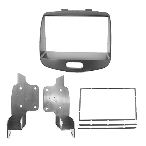 Auto-Audio-Rahmen 178 * 98mm 2 Din Autoradio Blende Rahmen/Fit for Hyundai I10 2008-2013 Stereo Rahmen Panel Dash Installation Lünette Trim Kit Autoradio Radioblende Doppel von shunvcw