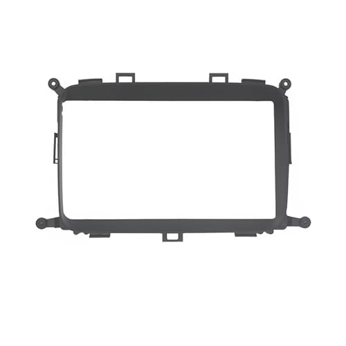 Auto-Audio-Rahmen 9-Zoll-Autoradio-Blende/Passend for KIA Carens 2013 2014 2015 2016 2017 Video-Panel-Player Audio Dash 2-Din-Rahmen Armaturenbrett-Montagesatz Autoradio Radioblende Doppel(Only fasc von shunvcw