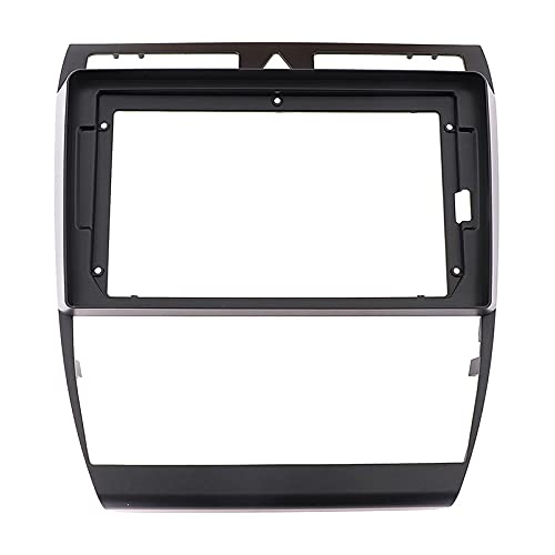 Auto-Audio-Rahmen Auto GPS DVD Player Panel Dash Installation Trim Kit Rahmen Lünette/Fit for Audi A6 2002 2003 2004 2005 2006 Autoradio Radioblende Doppel von shunvcw