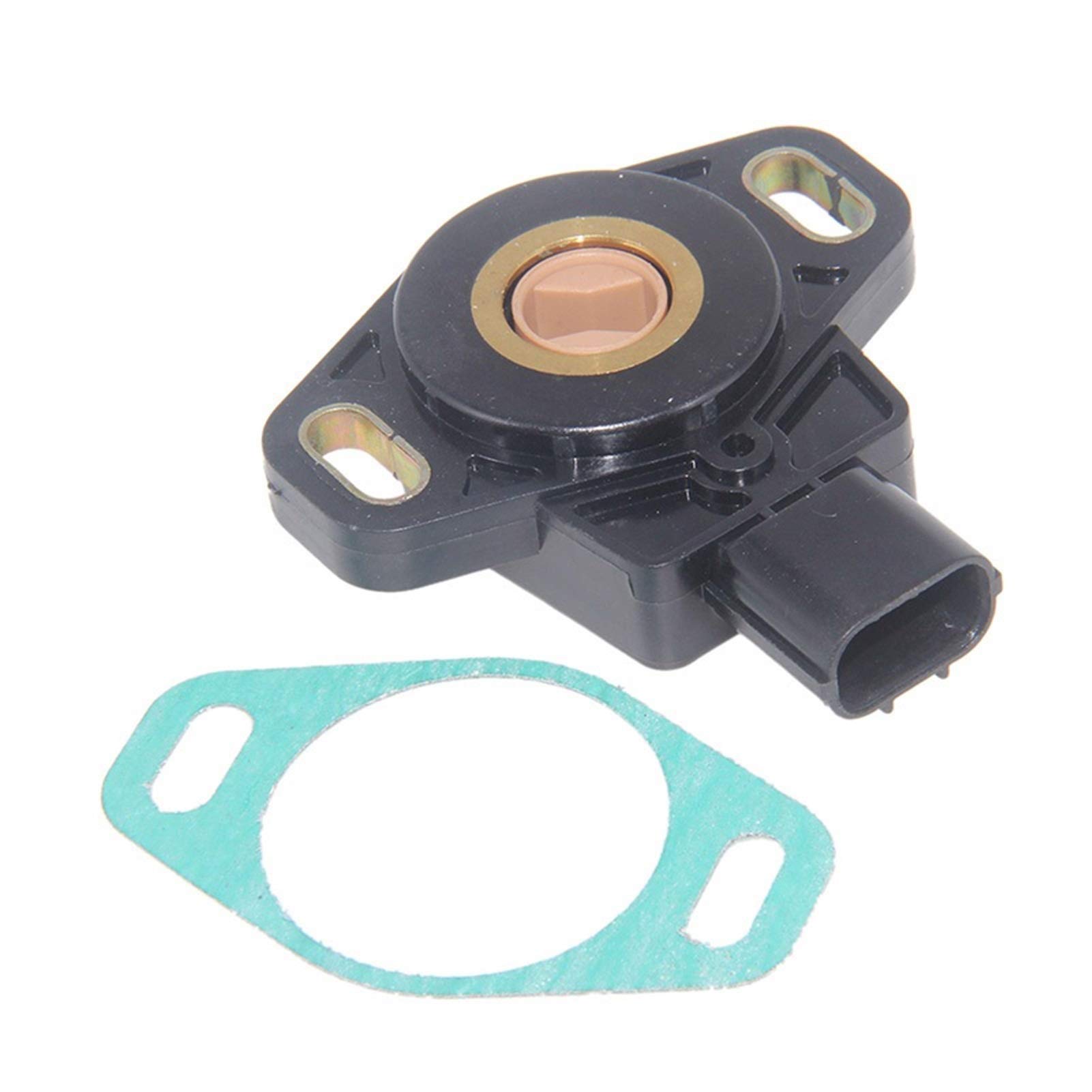 Drosselklappensensor Drosselklappensensor TPS/Passend for Honda E-lement/Passend for A-ccord 2.4L 2003 2004 2005 2006 CGQHD002 16402-REJ-W51 16402-PNB-G51 Drosselklappensensor Kompatibel von shunvcw