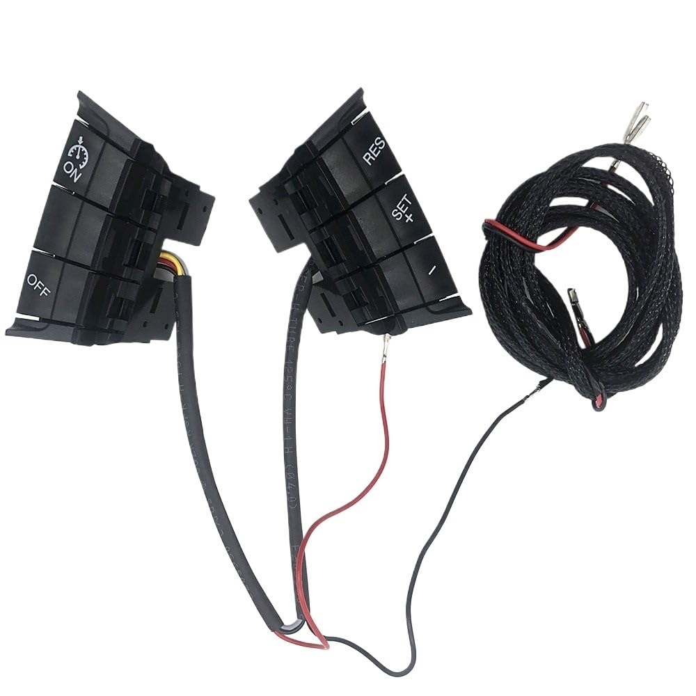 Lenkrad Tasten Schalter Baugruppe Ersetzen Lenkung Auto Tempomat Schalter Geschwindigkeit Control System Mit Kabel Multifunktions Lenkrad Taste Schalter/Fit for Ford Focus 2005-2011 Multifunktions Len von shunvcw