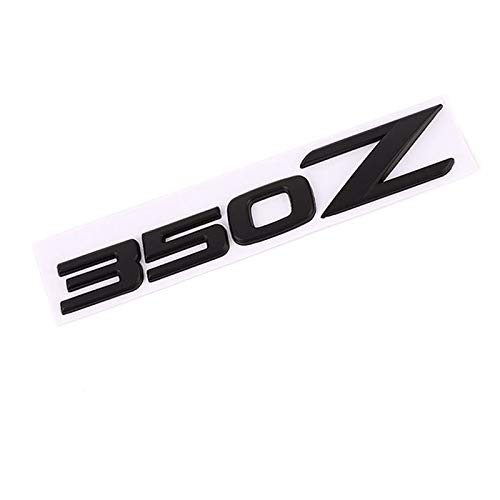 sibulv 3D Metal Car Stickers Rear Logo Emblem Badge Sticker Decals for Nissan 350Z 370Z Fairlady Z Z3 Z34 Car Styling Auto Accessories(Black 350Z) von sibulv