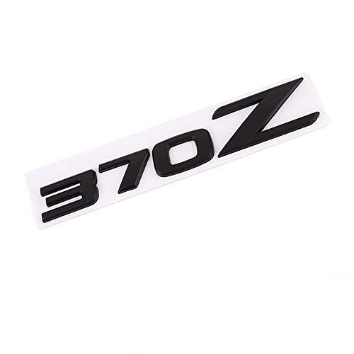 sibulv 3D Metal Car Stickers Rear Logo Emblem Badge Sticker Decals for Nissan 350Z 370Z Fairlady Z Z3 Z34 Car Styling Auto Accessories(Black 370Z) von sibulv