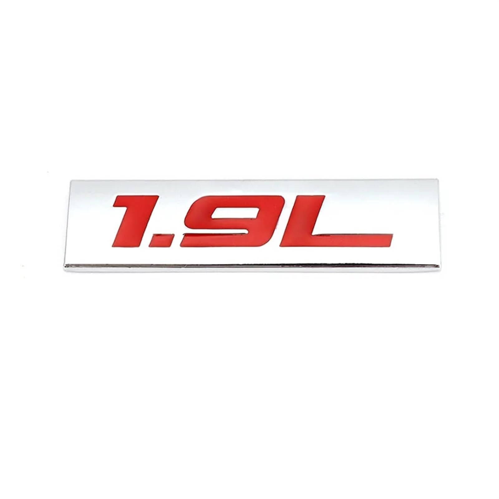 sibulv Car Sticker 1.4L 1.5L 1.6L 1.7L 1.8L 1.9L Emblem Badge Decals for Audi SUV Toyota Mini Peugeot Honda Volkswagen VW Focus Hyundai(1.9L Sticker12) von sibulv