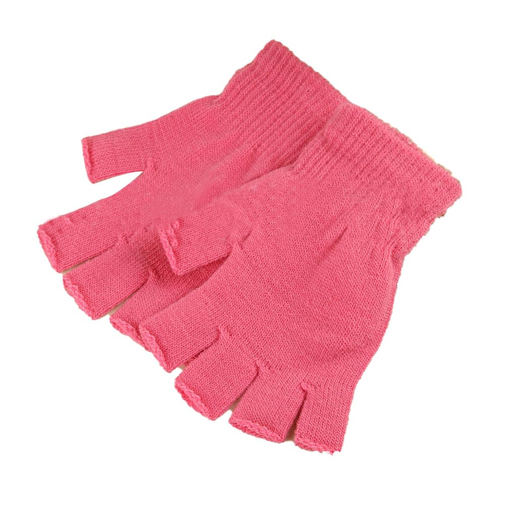 siduytin 1 Paar Fingerlose Handschuhe für Frauen Schutzausrüstung Feinweben Outdoor Aktivitäten Kreatives Design Heimbedarf, Rosa von siduytin