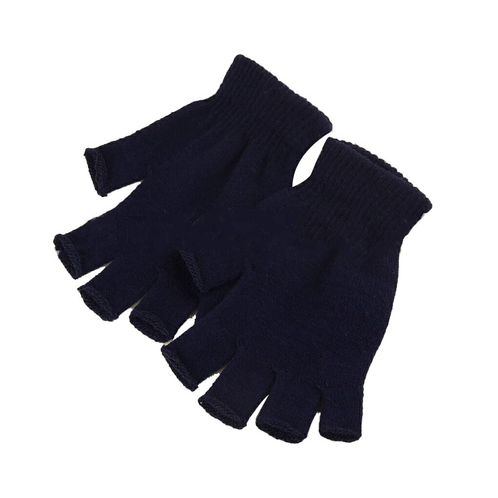 siduytin 1 Paar Fingerlose Handschuhe für Frauen Schutzausrüstung Feinweben Outdoor Aktivitäten Kreatives Design Heimbedarf, Schwarz von siduytin