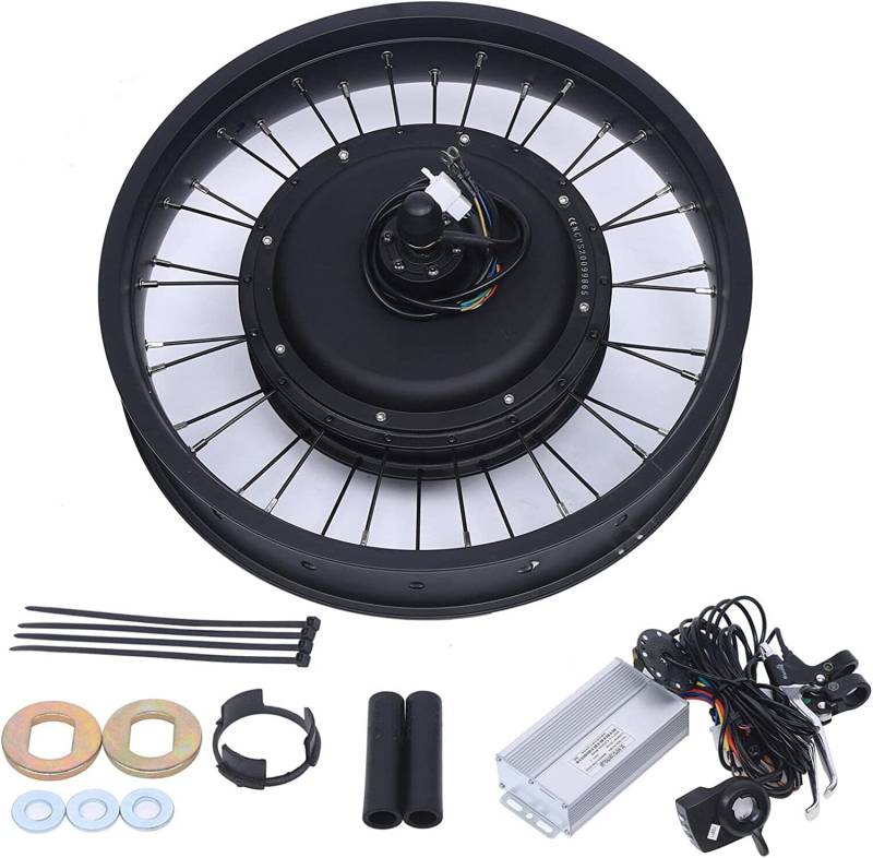 20" 48V 1000W Hinterrad E-Bike Conversion Kit Elektro Fahrrad E Umbausatz E Bike Conversion Kit Elektrofahrrad Nabenmotor Umbausatz von simimasen