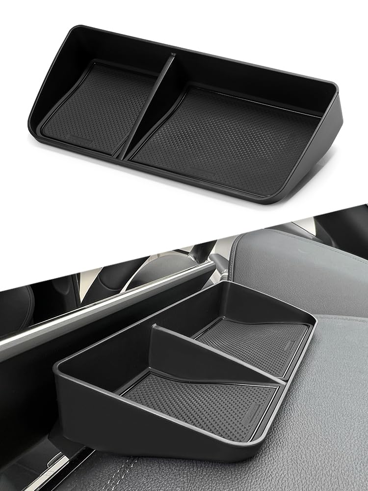 smabee Mittelkonsole Screen Storage Tray For Song Plus EV BYD Seal U EV 2023 2024 2025 Storage Box ABS Car Accessories Black von smabee