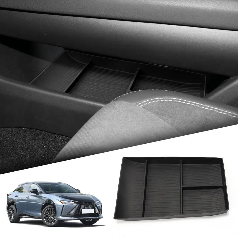 smabee Zentrale Kontrolle Aufbewahrungsablage für 2023 Lexus RZ 450e Mittelkonsole Organizer Tablett Silikon Material Auto Innenzubehör von smabee