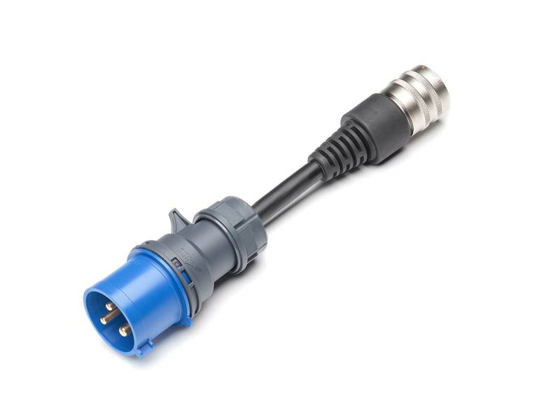 Juice Booster Adapter - Industrial Plug CEE 32A/230V Blue 7.4kW with Automatic Adapter Detection von smart Juice