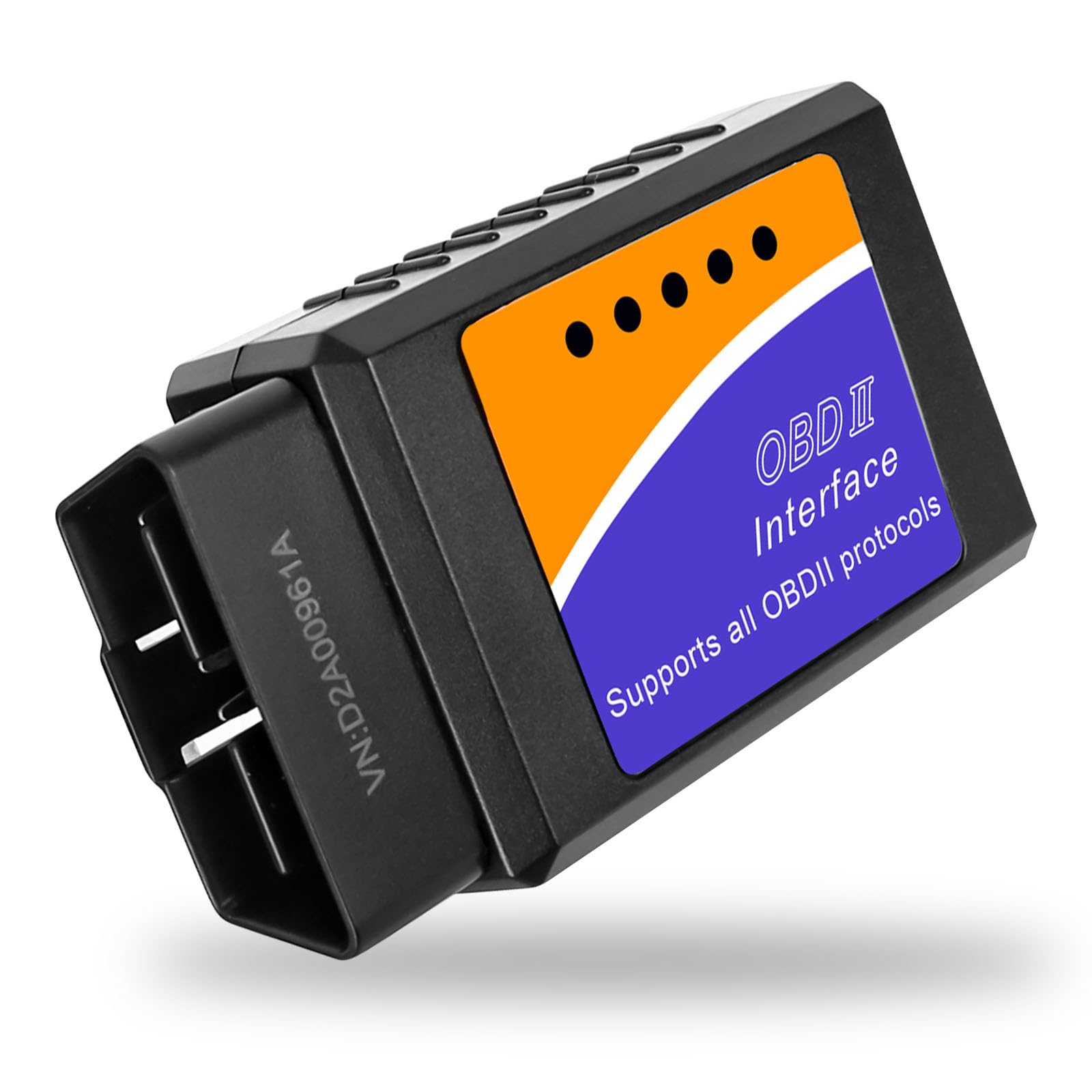 smtfcty OBD 2 Diagnosegerät Auto Adapter WiFi OBD Diagnosegerät kompatibel mit iOS, iPhone, iPad und Android,OBD 2 Bluetooth Adapter OBD Auto Diagnosegerät für Alle OBD 2 Protokoll Fahrzeug von smtfcty