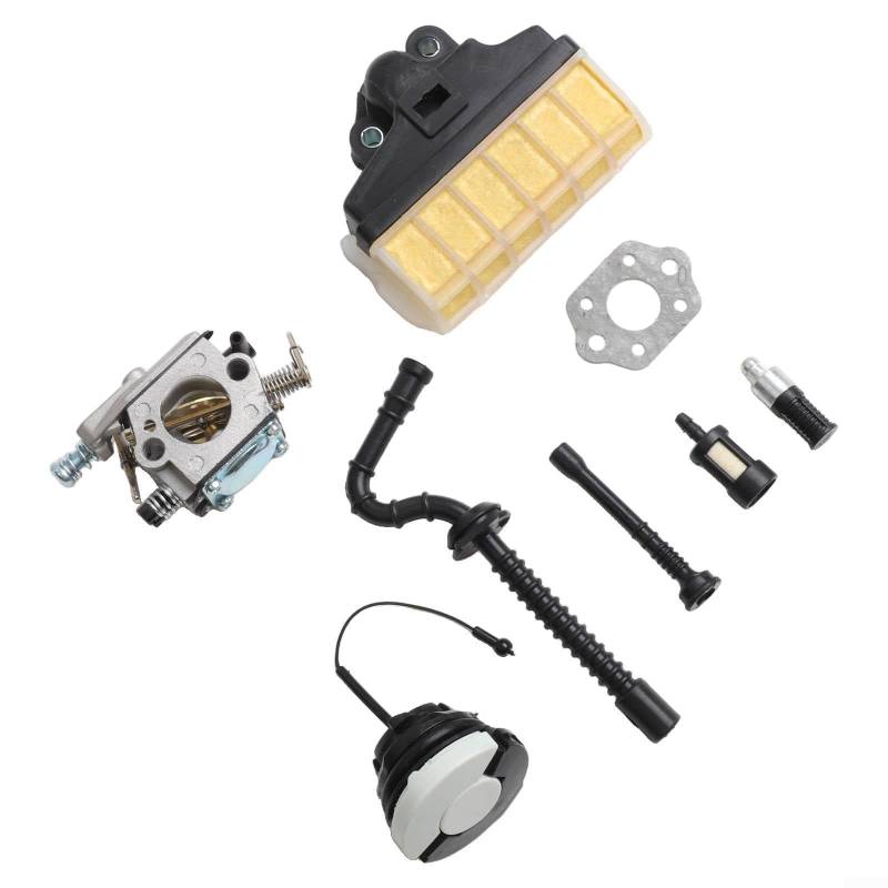 Kettensägenvergaser, kompatibel mit Modellen für 021, 023 und 025, komplettes Set für maximale Schnitteffizienz von snowchecking