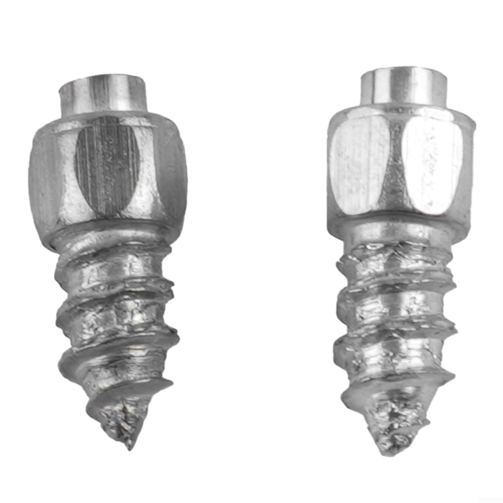 Rutschfeste Schneeketten, 9 mm, zum Einschrauben, für Auto, Motorrad, 100 Stück von snowchecking