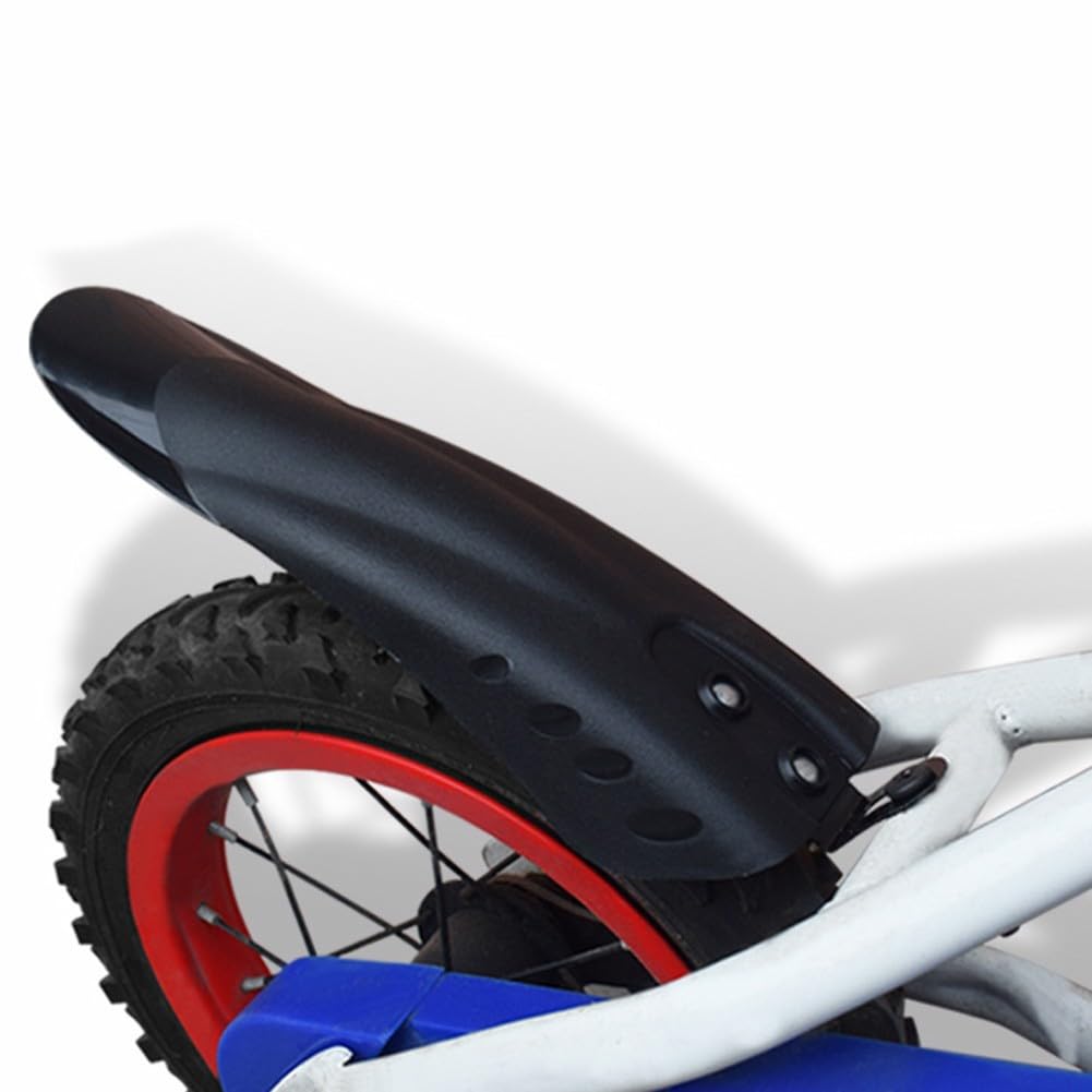 Schlankes Design Kinder-Fahrrad-Schutzbleche aus stabilem PVC, passend für Größen 30,5 - 50,8 cm (Stil 1) von snowchecking