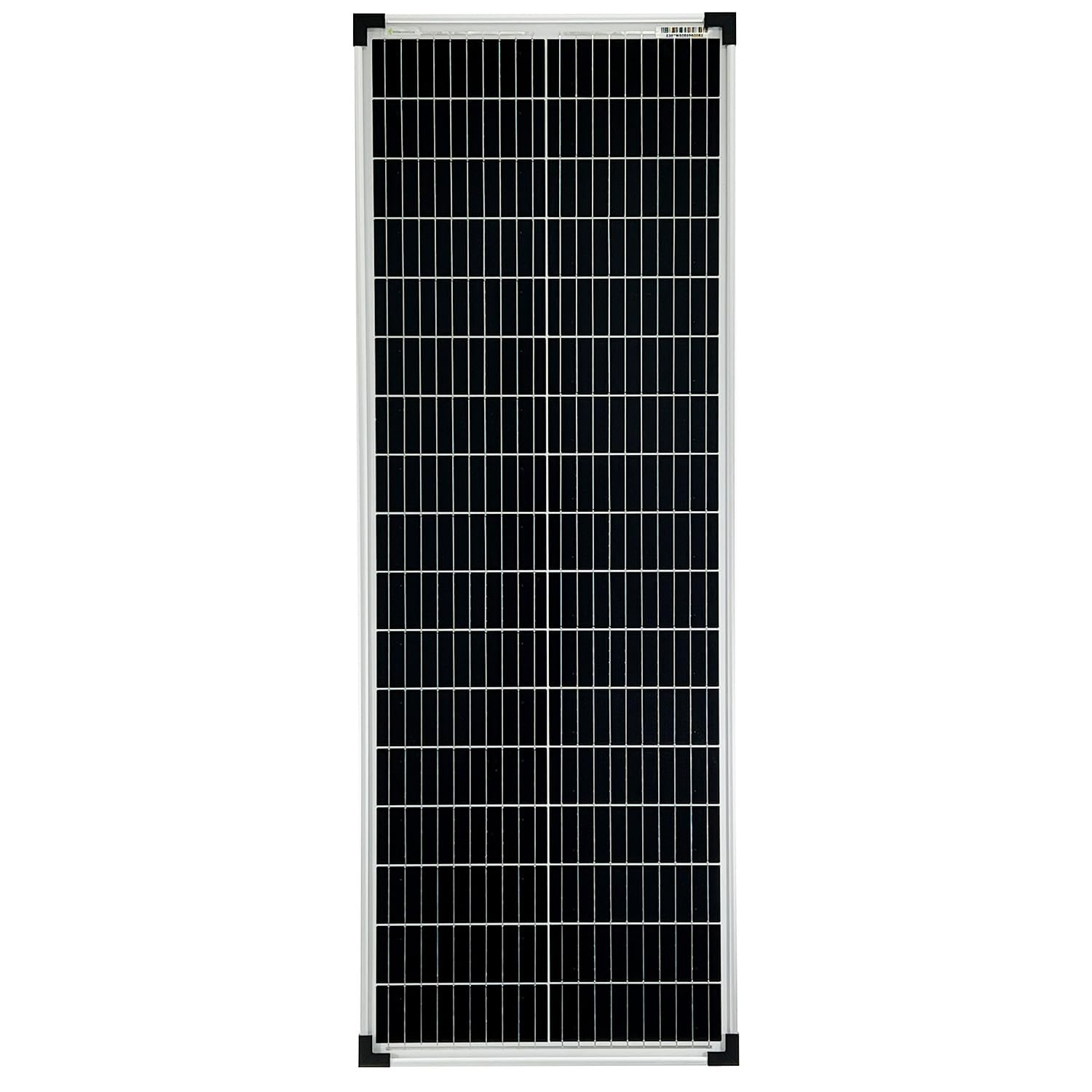 80 Watt Mono Solarmodul 10 Busbars 210mm Zellformat Solarpanel von solartronics