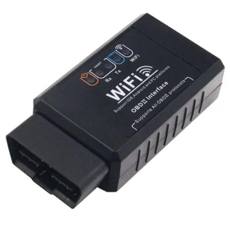 soleilx OBD2 WiFi ELM327 Computer für Diagnose Auto OBD Leser OBD2 Auto Diagnose Scanner Auto Diagnose OBD Diagnose Multi Marken für Auto kompatibel mit drahtlosen Geräten iOS Android Windows von soleilx