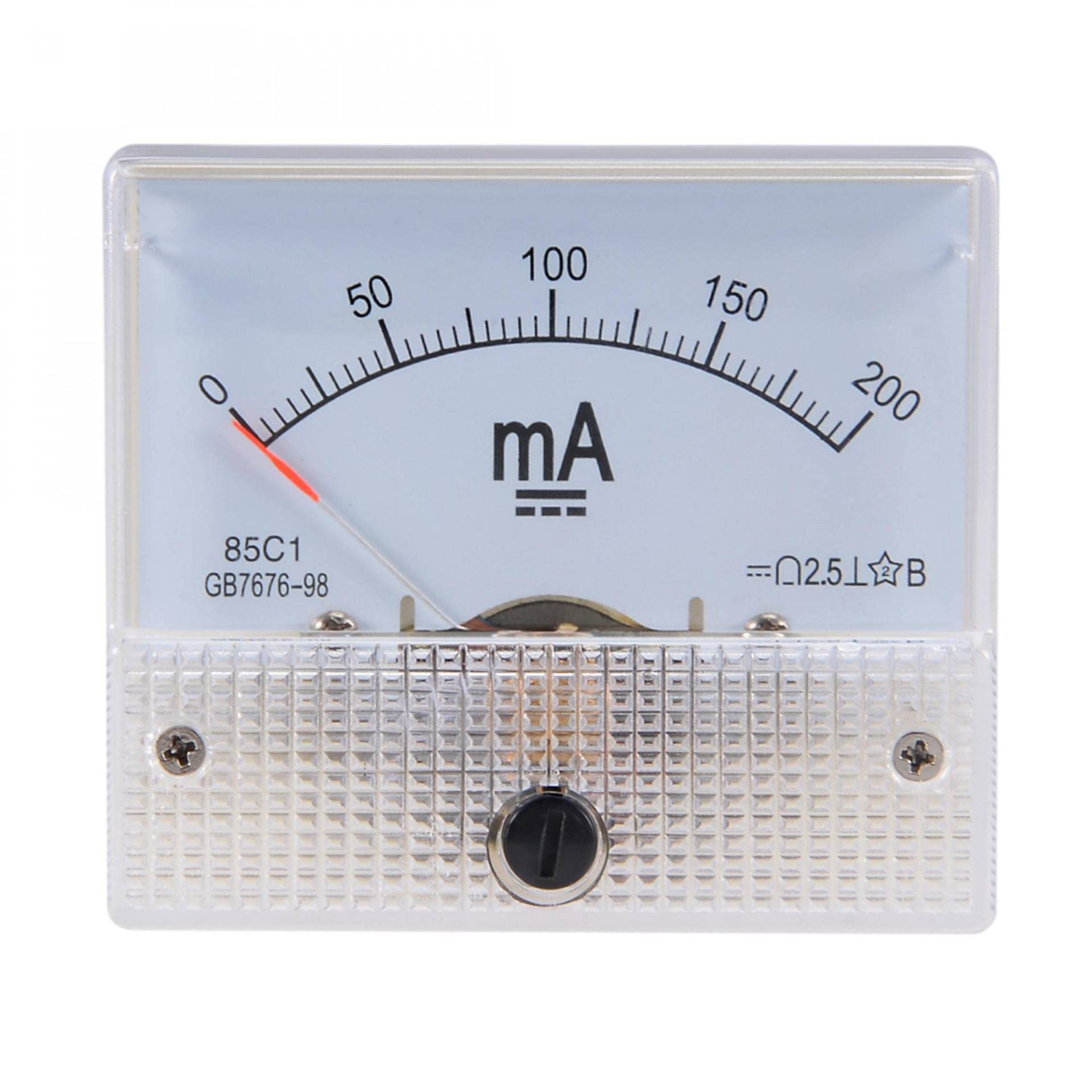 sourcing map 1 Stück 85C1 Analog Stromanzeiger Meter DC 200mA Amperemeter Ampere Prüfgerät DE de von sourcing map