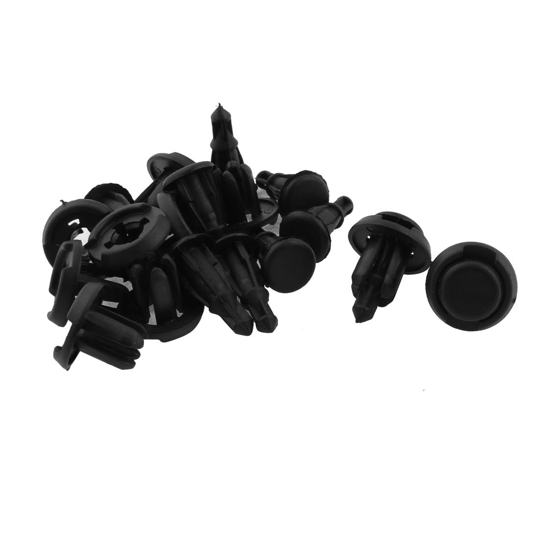 sourcing map 10Stück 10mm Plastik Schraube Kotflügel Stoßstange Befestigung Clips Nieten de von uxcell