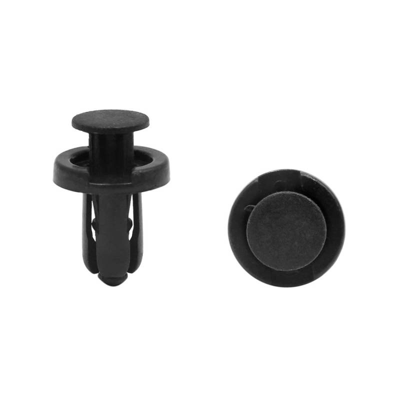 sourcing map 30Pcs Auto 10mm Loch 0.39"Dmr Tür Kotflügel Plastik Nieten Halter Clips Schwarz de von uxcell