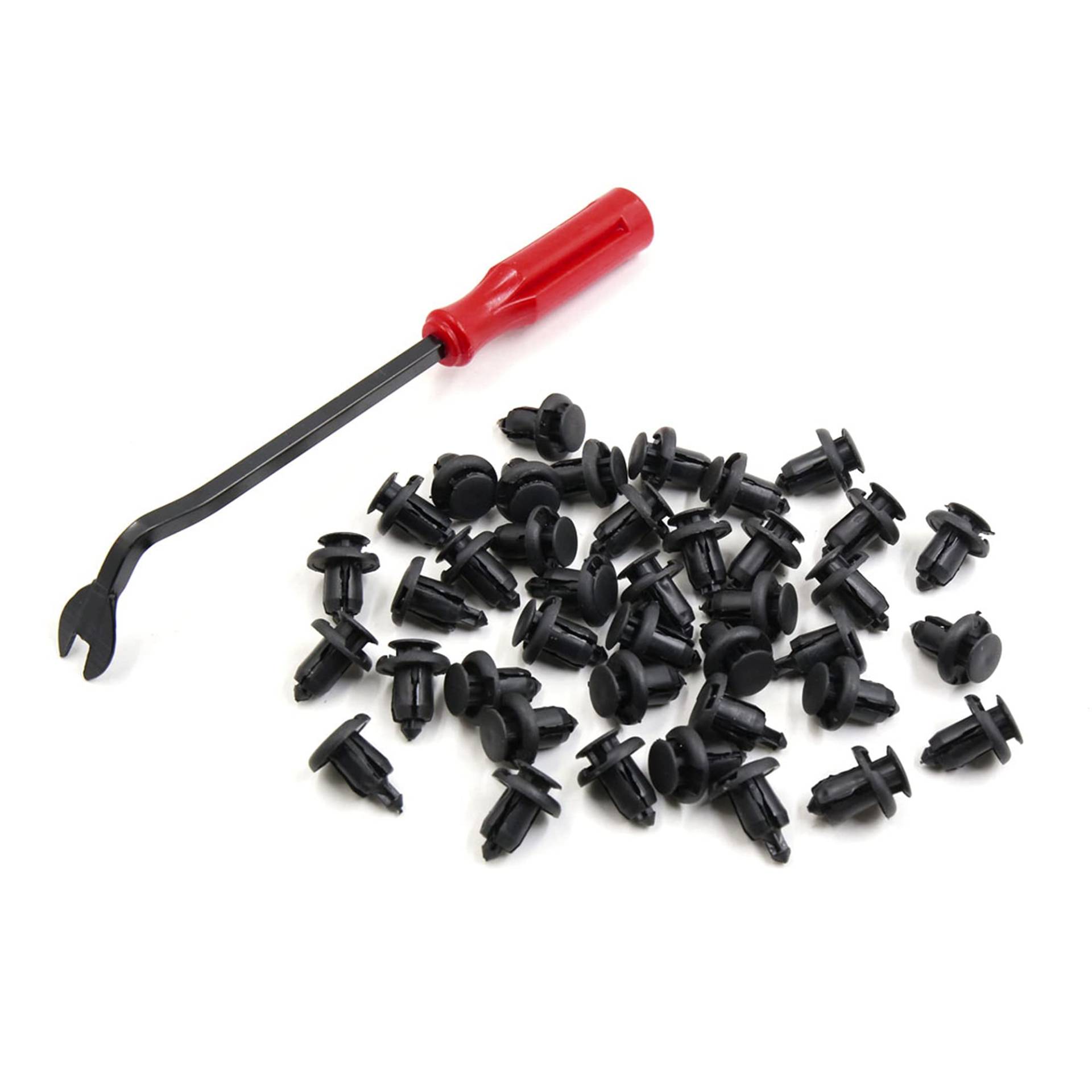 sourcing map 40pcs Plastik Nieten Druck Typ Stoßfänger Kotflügel Clips Entferner für Honda DE de von sourcing map