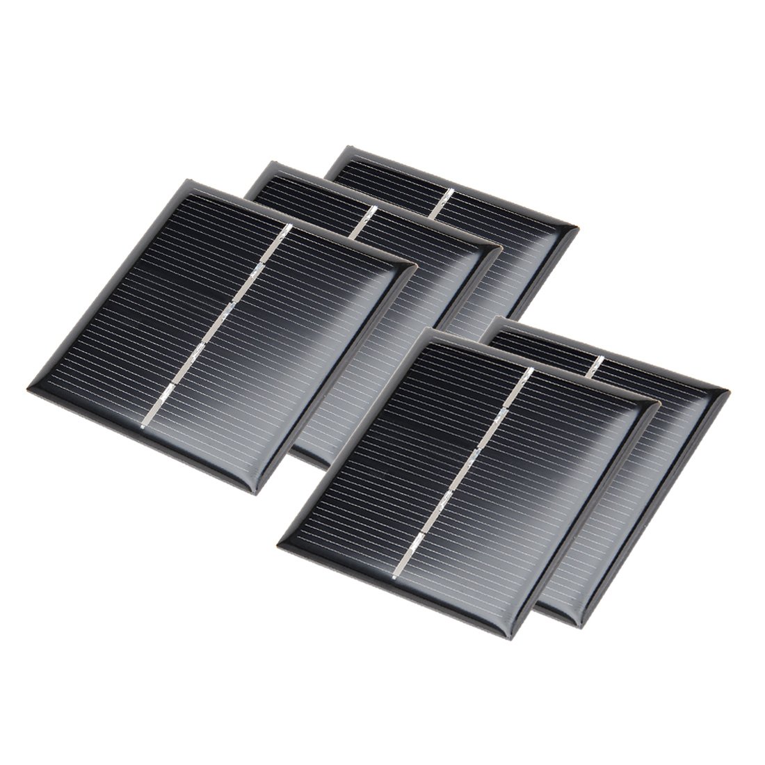 sourcing map 5Stk 2,5V 120mA Poly Mini Solar Paneel DIY f Phone Ladegerät DE von sourcing map