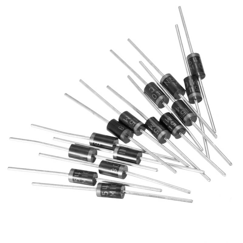 sourcing map Schottky Gleichrichterdiode 3A 1000V Axiale elektronische Siliziumdioden 15 Stück für 1N5408 von sourcing map