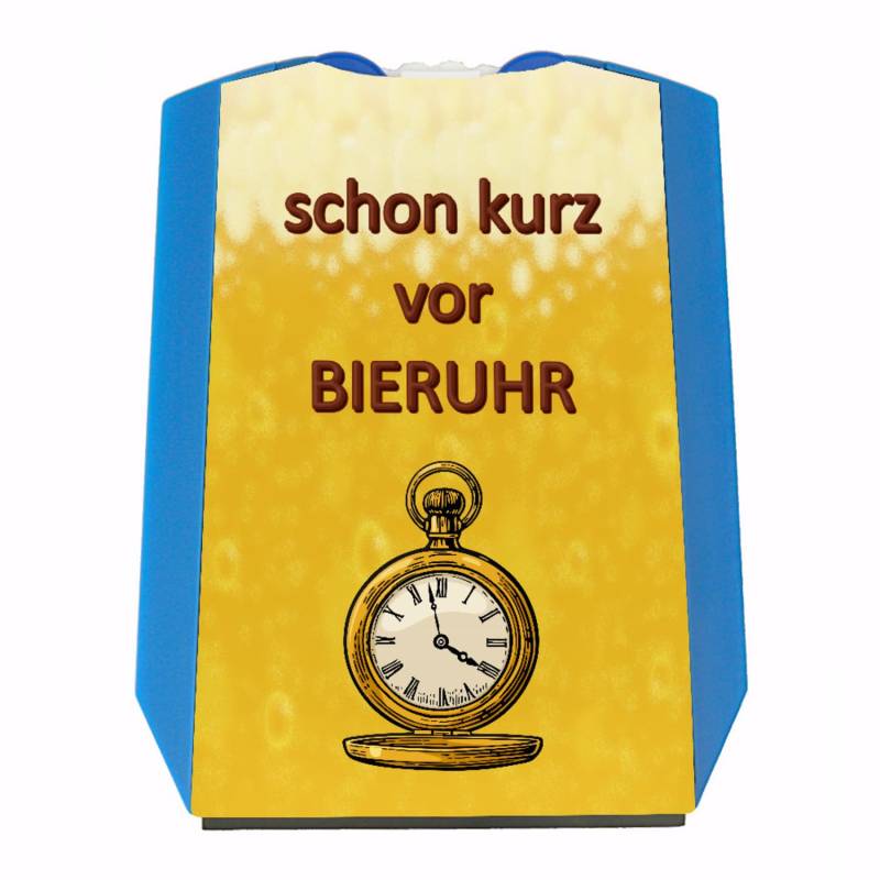 Bier Parkscheibe mit Spruch Schon kurz vor Bieruhr mit 2 Einkaufswagenchips eine Coole Parkuhr für alle Biertrinker und Bier-Liebhaber qualitativ hochwertig und nach StVO von speecheese