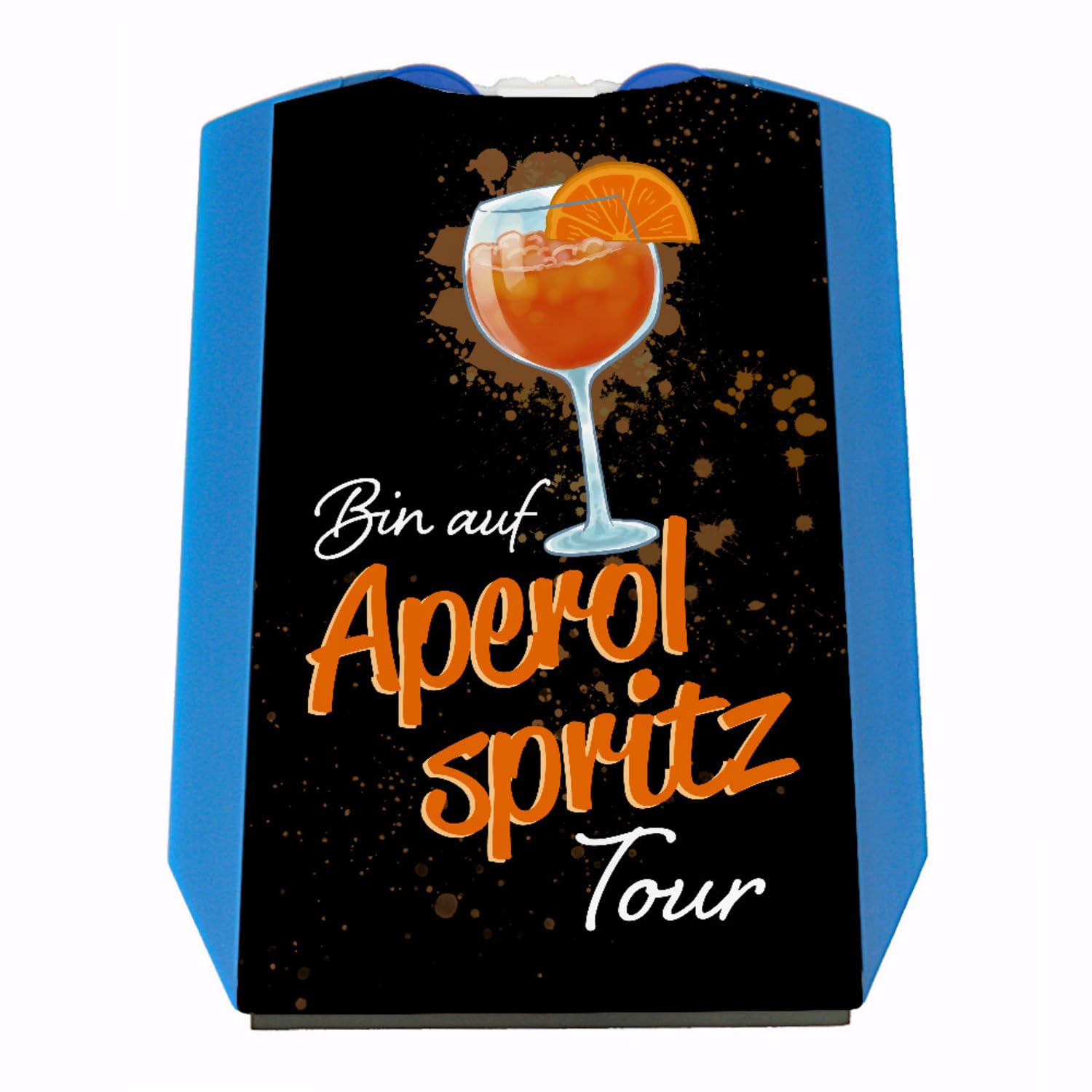 Cocktail Parkscheibe mit Spruch Bin auf Aperol Spritz Tour eine Bunte Parkscheibe für Dein Auto lustige Aperolspritz Frauen Führerschein Alkohol Eiskratzer Motiv Getränk von speecheese