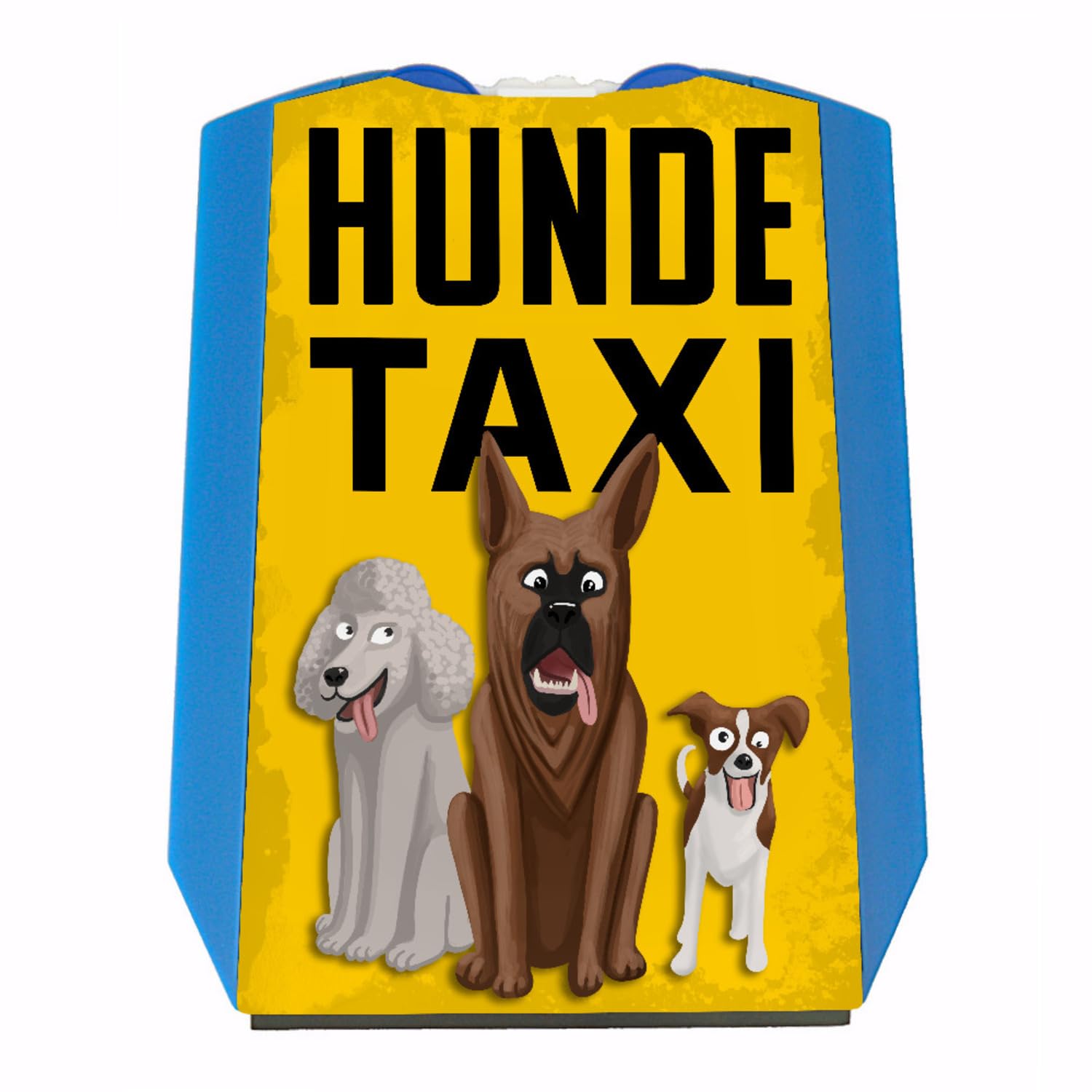 Hundetaxi für Hundebesitzer Parkscheibe mit Eiskratzer und 2 Einkaufswagenchips Geschenkidee für Hundehalter die Allen Zeigen wollen das sie die niedlichen Vierbeiner überall von speecheese