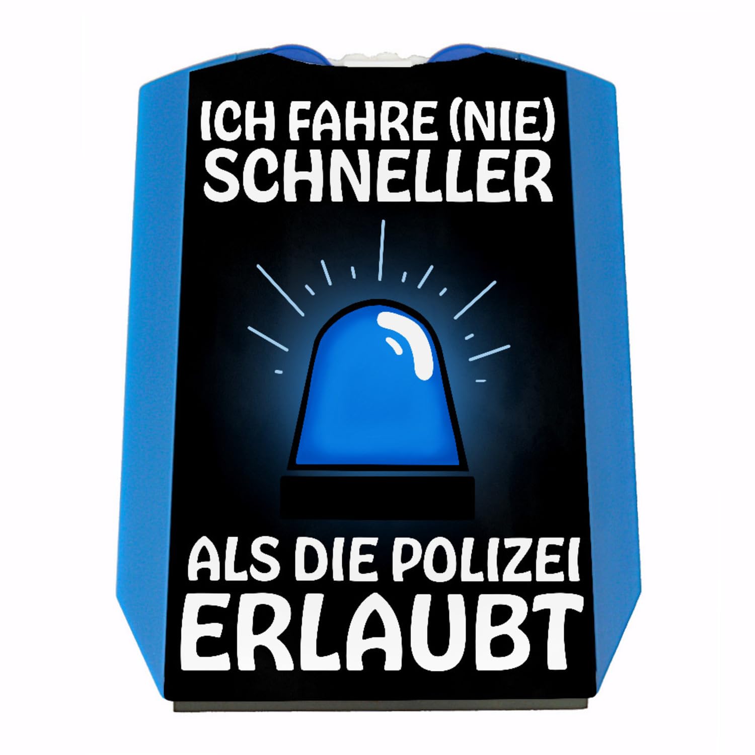 Ich fahre (nie) schneller als die Polizei erlaubt witzige Parkscheibe mit Zwei Einkaufswagenchips und Eiskratzer als Geschenk für Autofahrer die gerne zu schnell Fahren oder am von speecheese