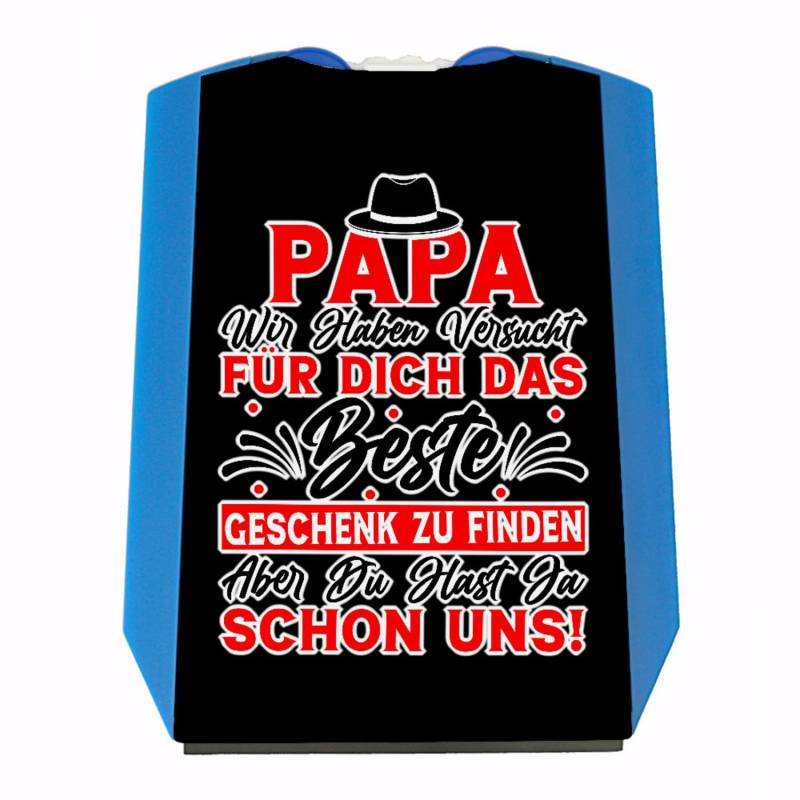 Papa wir haben versucht Finden... Parkscheibe Papamotiv Spruch Papa Parkuhr Vatertag Eiskratzer Beste lustig von speecheese