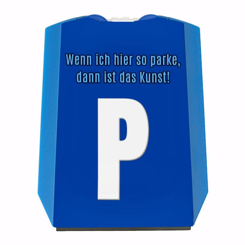 Parkscheibe mit Parkplatzsymbol, lustigem Spruch und 2 Einkaufswagenchips Eiskratzer Parkplatz parken Autofahrer Führerschein Einkaufswagen Eisbrecher Wasserstreifer Geschenk von speecheese