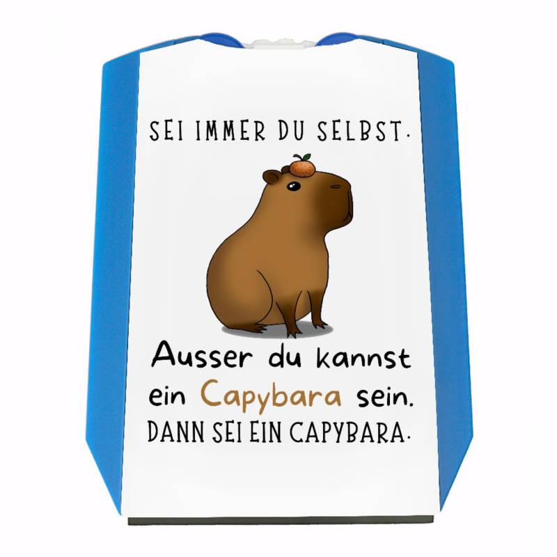 Sei Immer du selbst - ausser du Kannst EIN Capybara Sein Parkscheibe eine lustige Parkscheibe für das Auto mit Spruch Parkuhr Capybara Eiskratzer Wasserschwein Führerschein von speecheese