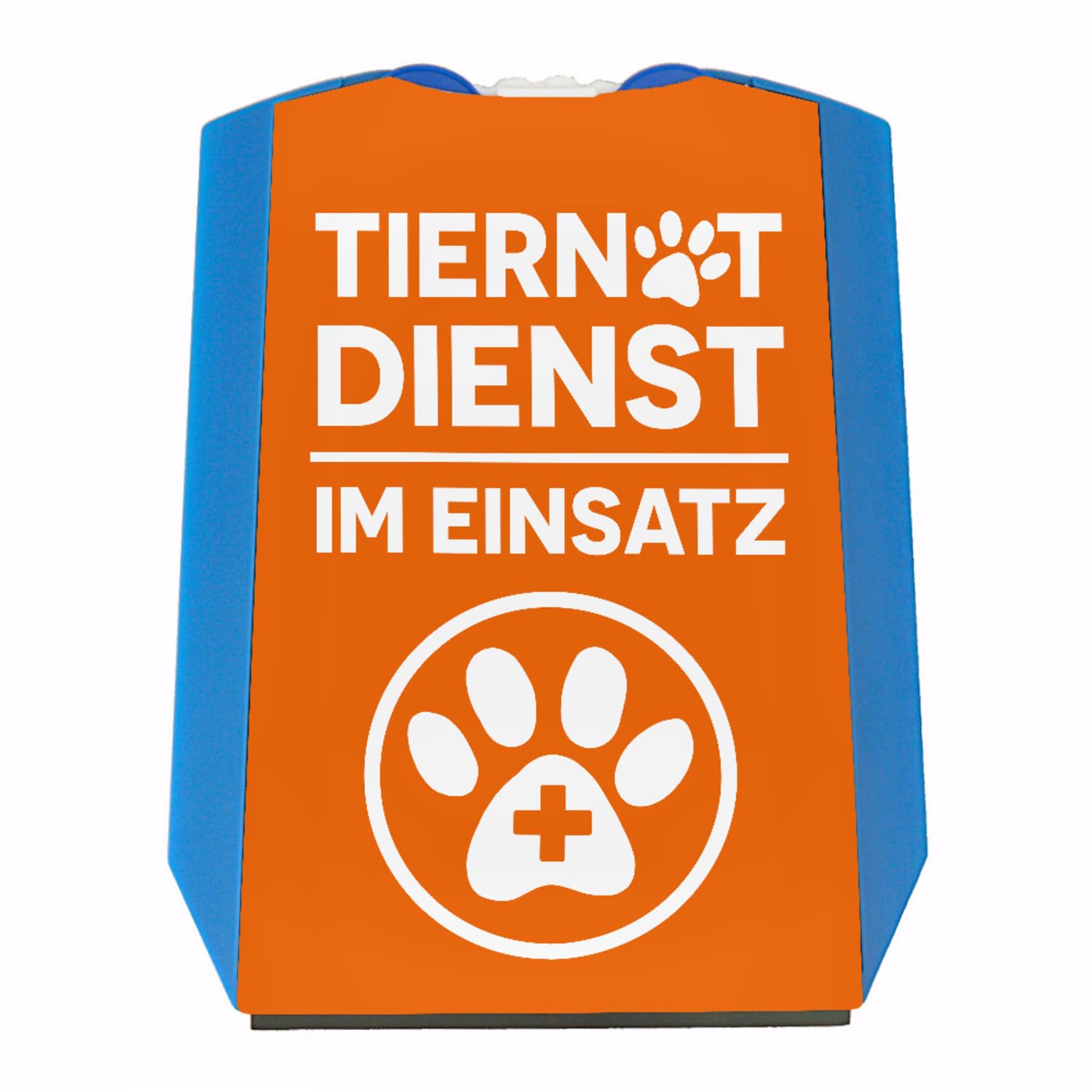 Tiernotdienst im Einsatz Parkscheibe mit zwei Einkaufswagenchips als schöne Geschenkidee für Tierretter im Dienst die im Notfall auch mal im Halteverbot parken müssen von speecheese