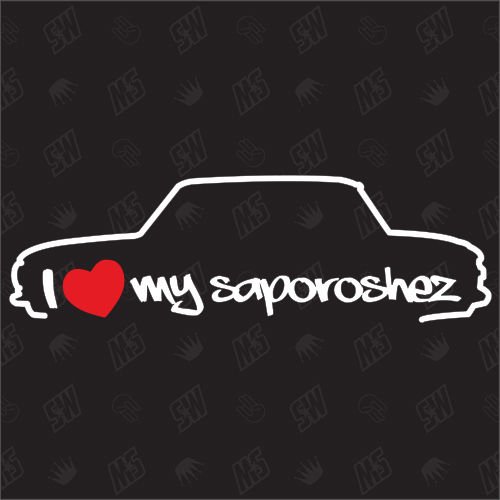 I love my Saporoshez 968 - Sticker von speedwerk-motorwear