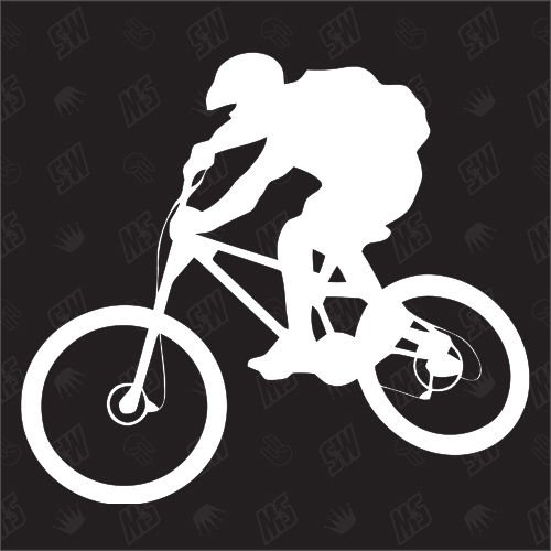 speedwerk-motorwear Mountainbike - Sticker, Aufkleber, Autoaufkleber, Fahrrad, Biker, Mountainbiker von LZBBD